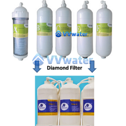 Diamond G1500 Water Filter Cartridge TDM Set