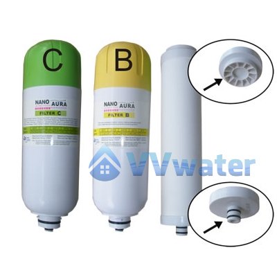 Bio Aura Replacement Filter Ceramic A + Filter B + Filter C