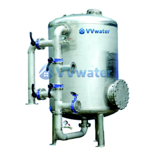 Industrial Centralized Stainless Steel Multimedia Water Filter System