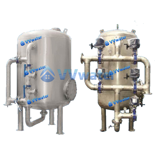 Industrial Centralized Stainless Steel Multimedia Water Filter System