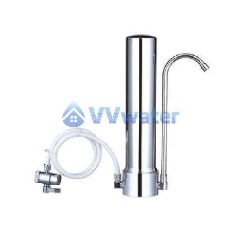 C1-1 Stainless Steel Single Water Filter + Ultracarb